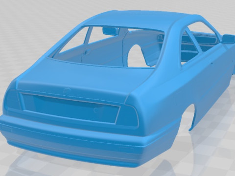 Lancia Kappa Coupe 1998 Printable Body Car 3D Baskı Modeli