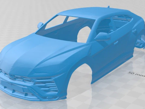 Urus 2019 Druckbares Karosserieauto 3D Druckmodell