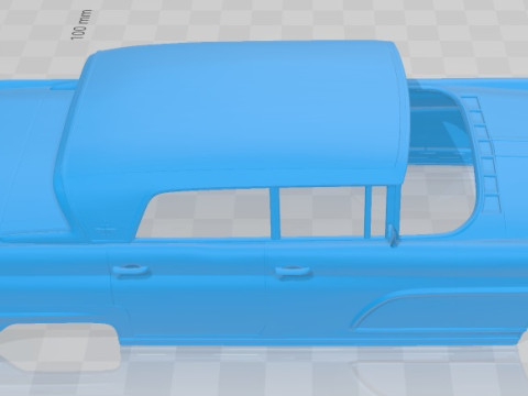 Lincoln Continental Mark IV 1959 Printable Body Car Modelo de impresión 3D