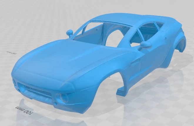 Local Motors Rally Fighter Printable Body Car 3D Print Model .c4d .max .obj .3ds .fbx .stl .blend 