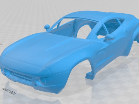 Local Motors Rally Fighter Printable Body Car 3D-Druckmodell