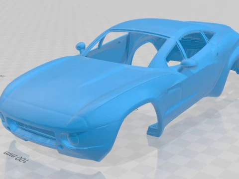 Local Motors Rally Fighter Printable Body Car 3D Print Model
