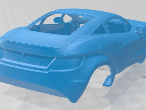 Local Motors Rally Fighter Printable Body Car 3D Print Model