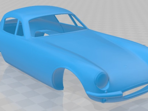 Lotus Elite 1957 Printable Body Car 3D 打印模型