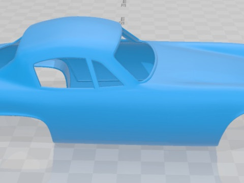 Lotus Elite 1957 Printable Body Car 3D 打印模型