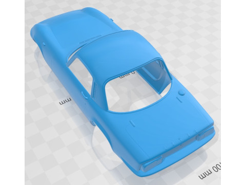 Lotus Elan Sprint Coupe 1971 Printable Body Car Modelo de Impressão 3D