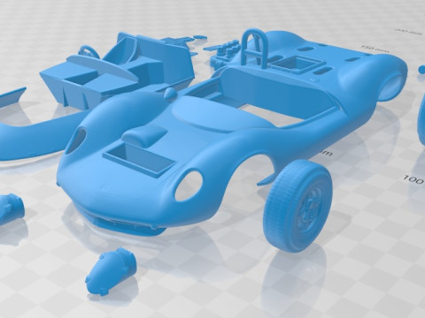 Lotus 30 1964 Printable Car 3D Print Model