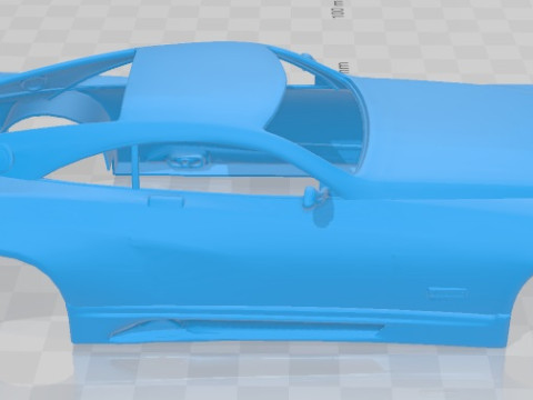 Maybach Exelero Printable Body Car 3D प्रिंट मॉडल