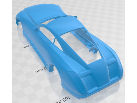 Maybach Exelero Printable Body Car 3D प्रिंट मॉडल