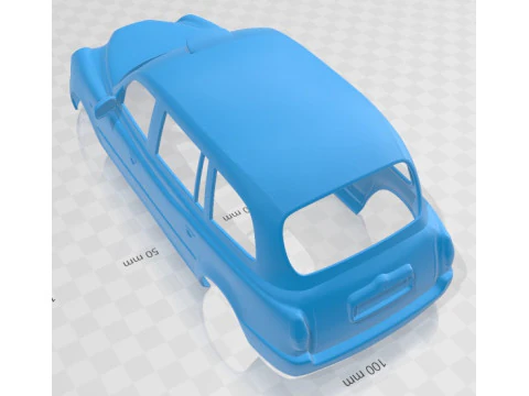LTI TX4 London Taxi 2006 Printable Body Car 3D Print Model