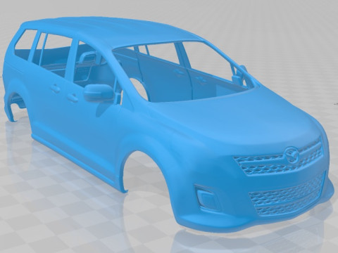 Mazda 8 MPV 2010 Printable Body Car 3D Принт Модель
