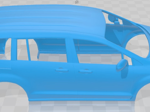 Mazda 8 MPV 2010 Printable Body Car 3D Принт Модель