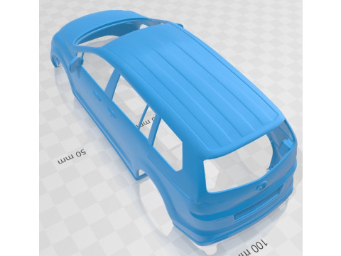 Mazda 8 MPV 2010 Printable Body Car 3D Принт Модель