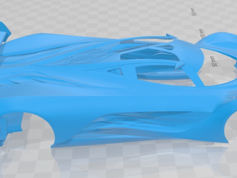 Mazda Furai 2008 Printable Body Car Model do druku 3D
