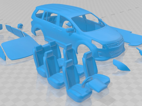 Mazda 8 MPV 2010 Printable Car 3D प्रिंट मॉडल