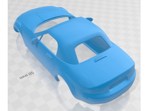 Mazda MX 5 2009 Printable Body Car 3D-printmodel