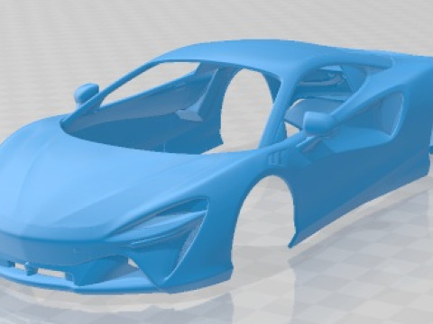 McLaren Artura 2021 Printable Body Car Modelo de impresión 3D