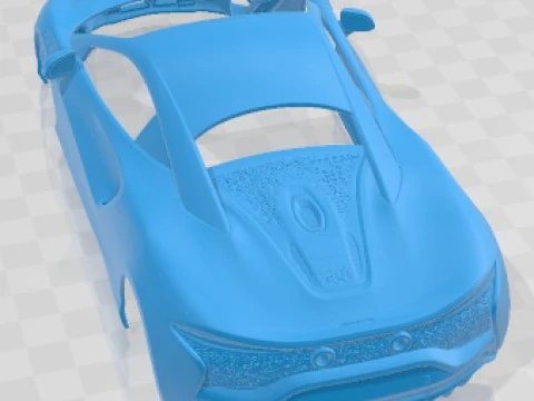 McLaren Artura 2021 Printable Body Car 3D Print Model