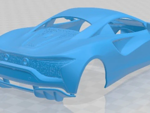 McLaren Artura 2021 Printable Body Car 3D Print Model