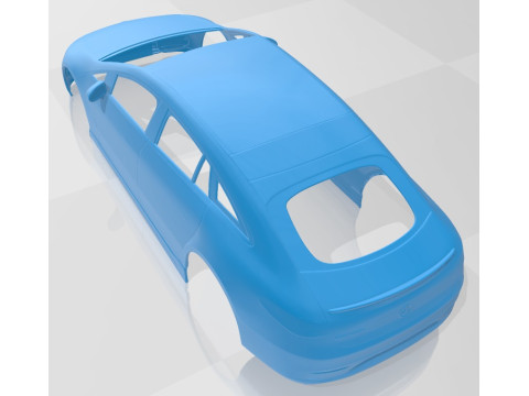 Mercedes Benz EQS 2022 Printable Body Car 3D Baskı Modeli