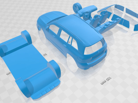 Mercedes Benz GLB AMG 2020 Printable Car 3D-printmodel