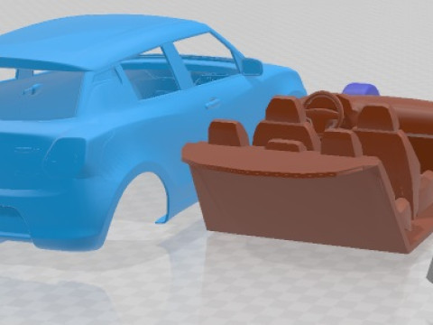 Suzuki Swift 2021 Printable Car Modelo de Impressão 3D