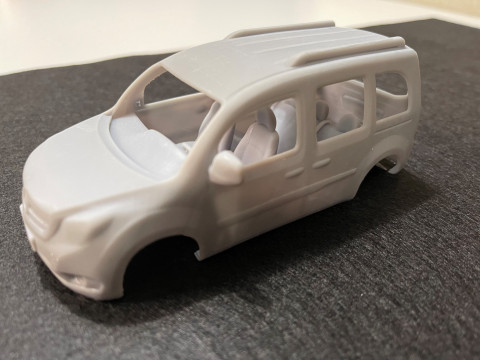 Mercedes Citan Printable Van 3Dプリントモデル