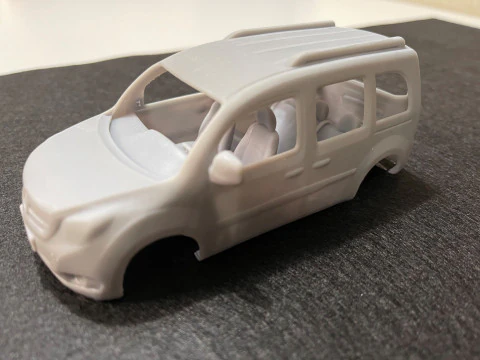 Mercedes Citan Printable Van 3D Print Model