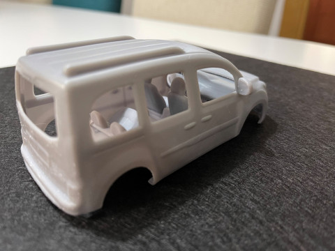 Mercedes Citan Printable Van 3Dプリントモデル