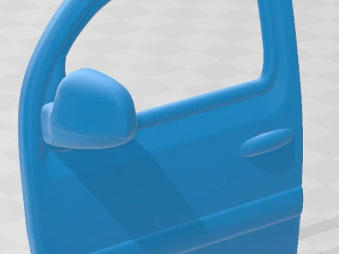 Mercedes Citan Printable Van 3D Print Model