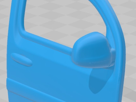 Mercedes Citan Printable Van 3Dプリントモデル