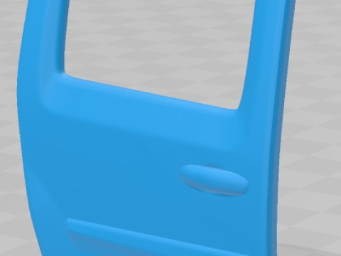 Mercedes Citan Printable Van 3Dプリントモデル