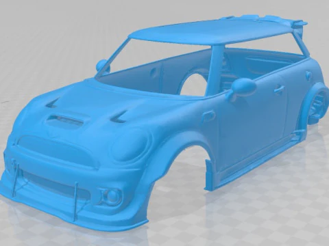 Carrozzeria stampabile Cooper R56 Modello di stampa 3D