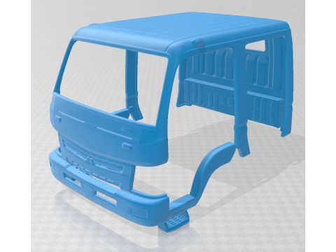 Mitsubishi Fuso Canter FG Fire Truck 2016 Printable 3D Print Model