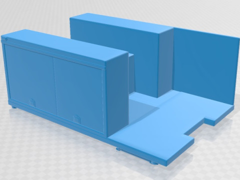 Mitsubishi Fuso Canter FG Fire Truck 2016 Printable 3D Print Model