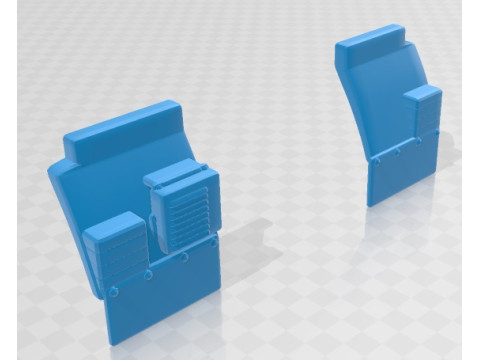 Mitsubishi Fuso Canter FG Fire Truck 2016 Printable 3D Print Model