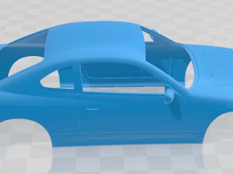 Nissan 240 SX Silvia S15 1999 Printable Body Car 3D Print Model
