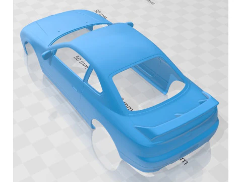 Nissan 240 SX Silvia S15 1999 Printable Body Car 3D Print Model
