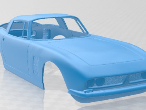ISO Grifo 1969 Printable Body Car Modelo de impresión 3D
