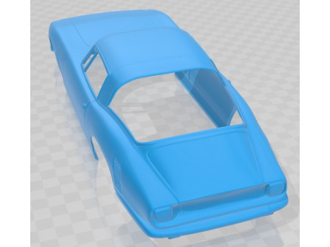 ISO Grifo 1969 Printable Body Car Modelo de impresión 3D