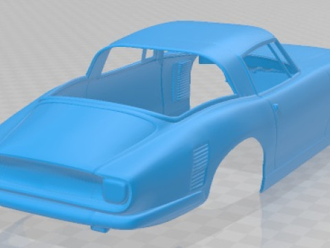 ISO Grifo 1969 Printable Body Car Modelo de impresión 3D