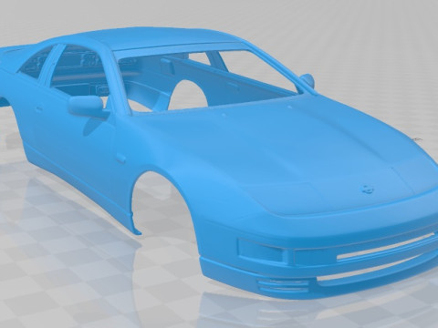 Nissan 300ZX Z32 1989 Printable Body Car Model do druku 3D