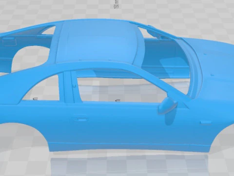 Nissan 300ZX Z32 1989 Printable Body Car 3D Print Model