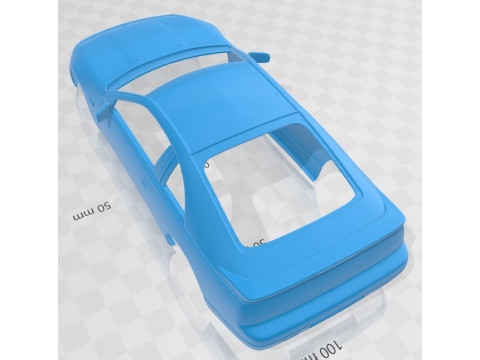 Nissan 300ZX Z32 1989 Printable Body Car Model do druku 3D