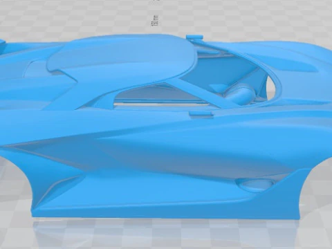 Nissan 2020 Vision 2014 Printable Body Car 3D Print Model