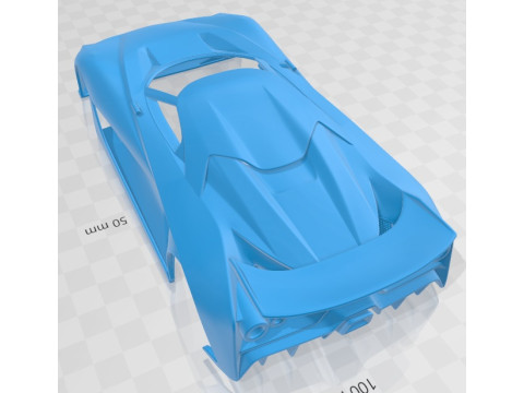 Nissan 2020 Vision 2014 Printable Body Car 3D 프린트 모델
