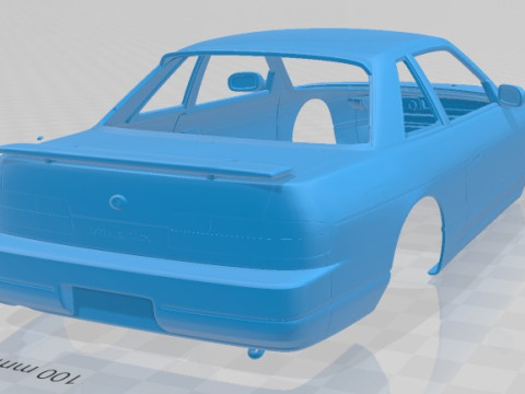 Nissan Silvia K S13 1989 Printable Body Car 3D-Druckmodell