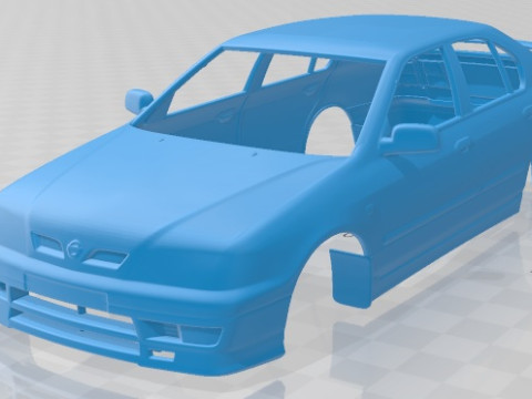Nissan Primera GT 1997 Printable Body Car 3Dプリントモデル