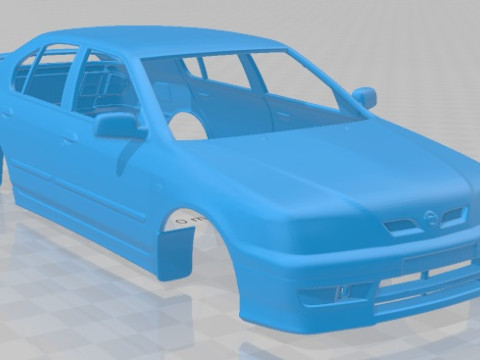 Nissan Primera GT 1997 Printable Body Car 3D प्रिंट मॉडल
