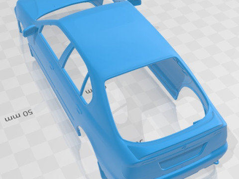 Nissan Primera GT 1997 Printable Body Car 3D प्रिंट मॉडल